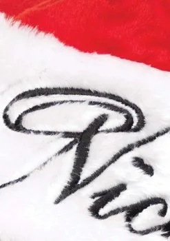 LEG AVENUE Pluche Kerstmuts Luxe Naughty Or Nice -Kostuum Winkel pluche kerstmuts luxe naughty or nice detail 1