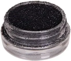 QuickTattoo HOLO Glitterpoeder Zwart - 3ml