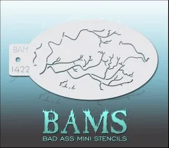 Schminksjabloon Bliksem