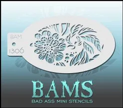 Schminksjabloon Bloem En Bladeren