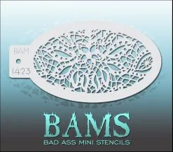 Schminksjabloon Bloemen 6