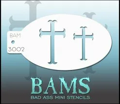 Schminksjabloon Kruis