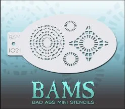 Schminksjabloon Mandala