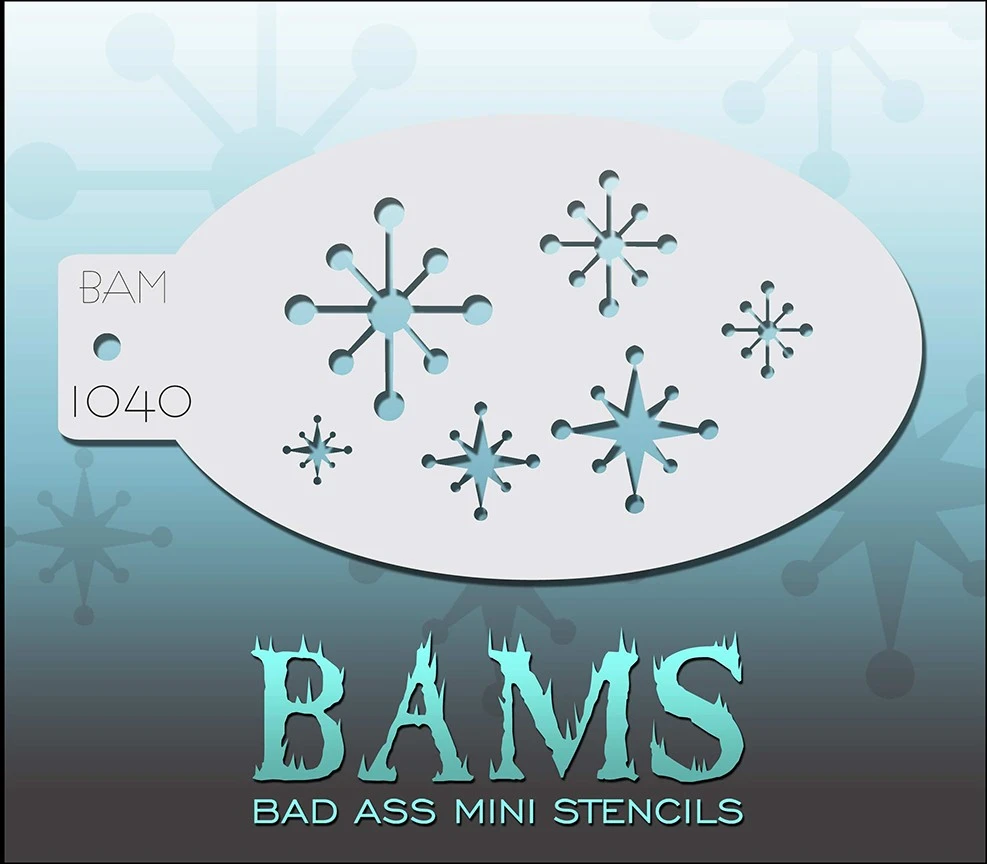 Schminksjabloon Sterren 4 1 Schminksjabloon Sterren 4