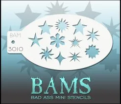 Schminksjabloon Sterren 5