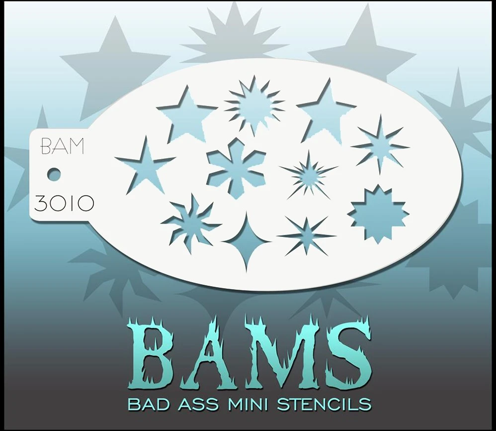 Schminksjabloon Sterren 5 1 Schminksjabloon Sterren 5