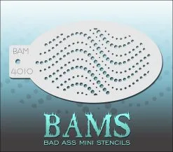 Schminksjabloon Stippen 6