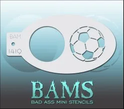 Schminksjabloon Voetbal