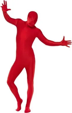 Second Skin Suit Rood