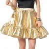 Show Rok Luxe Goud Met Petticoat