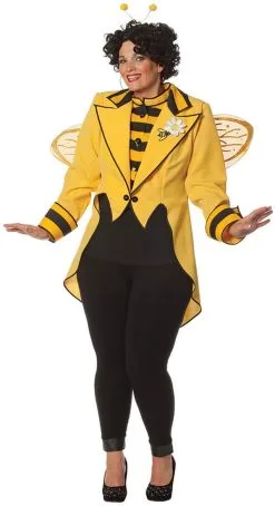 Slipjas Dames Bijenkoningin -Kostuum Winkel slipjas dames bijenkoningin 1