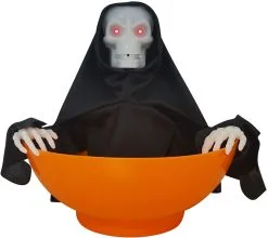 Snoepschaal Met Pratend Skelet