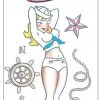 Tattoo Pin-Up Sailor Girl