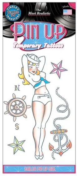 Tattoo Pin-Up Sailor Girl
