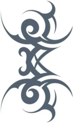 Tattoo Tribal Stamped
