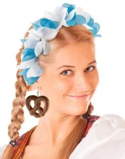 Tiara Blauw/Wit Oktoberfest