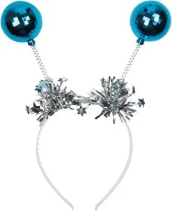 Tiara Discoballen Blauw