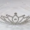 Tiara Strass Zilver Julia