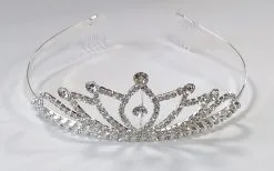 Tiara Strass Zilver Julia