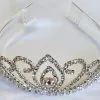 Tiara Strass Zilver Rosalie