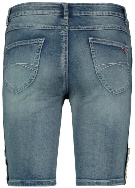 Tiroler Dames Trachten Jeans Blue 3 Tiroler Dames Trachten Jeans Blue - Afbeelding 3