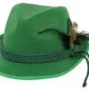Tiroler Hoed Groen (Vilt)