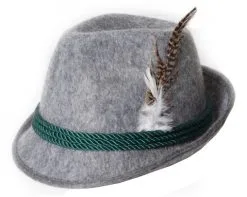 Tiroler Jagershoed Grijs