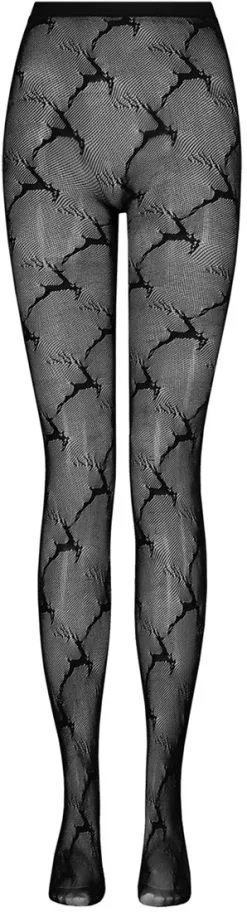 Trachten Netpanty Luxe Met Hert-motief