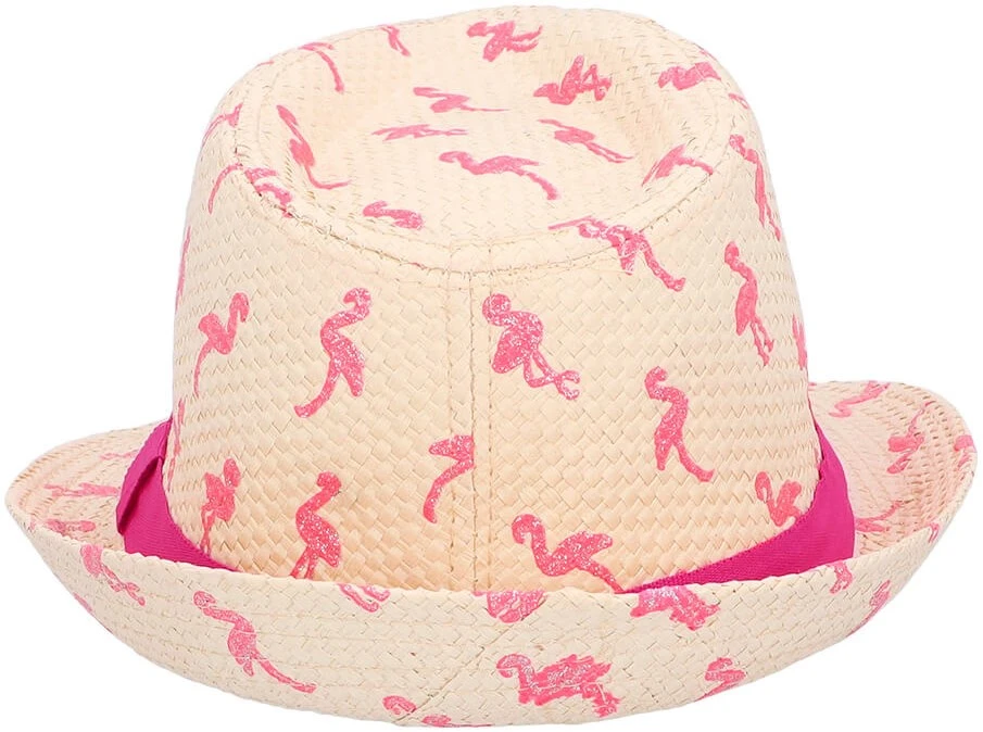Trendy Hoedje Hawaii Met Flamingo's 3 Trendy Hoedje Hawaii Met Flamingo's - Afbeelding 3
