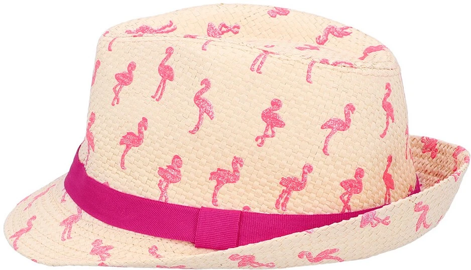 Trendy Hoedje Hawaii Met Flamingo's 2 Trendy Hoedje Hawaii Met Flamingo's - Afbeelding 2