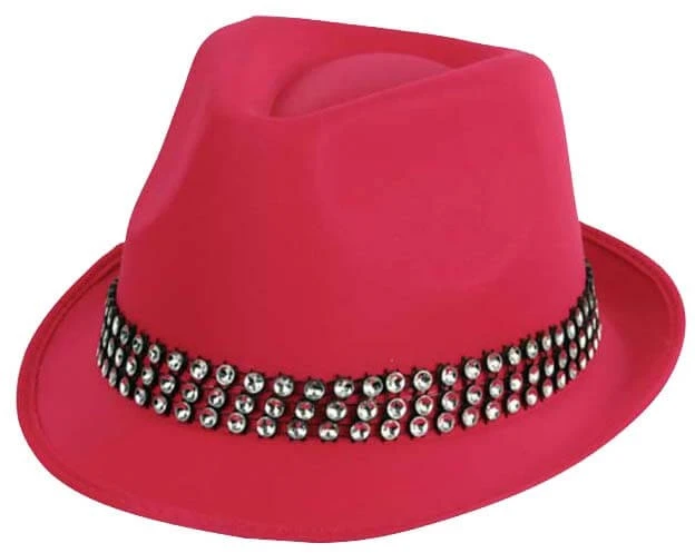 Tribly Hoed Pink + Diamanten 1 Tribly Hoed Pink + Diamanten