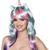 Unicorn Pruik Daydream Met Oortjes