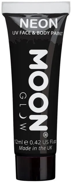 UV Gezicht En Body Schmink Zwart (12ml)