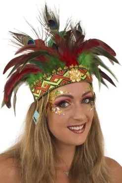 Veren Hoofdtooi Comanche Luxe