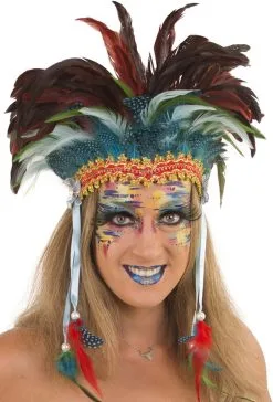 Veren Hoofdtooi Pawnee Luxe