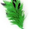 Verenpluim Groen 30cm Buigbaar Met Speld En Clip