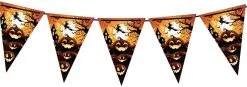 Vlaggenlijn Halloween Pumpkin - 3m