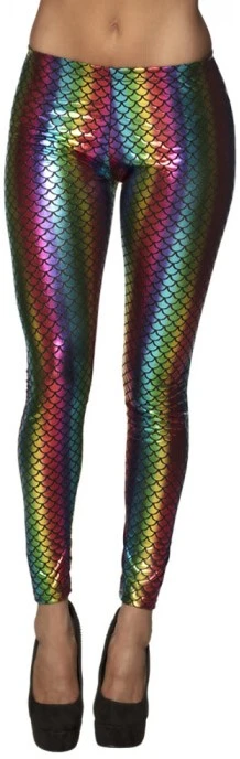 Kostuum Winkel 15 Kostuum Winkel -Kostuum Winkel zeemeermin legging rainbow voorkant 2